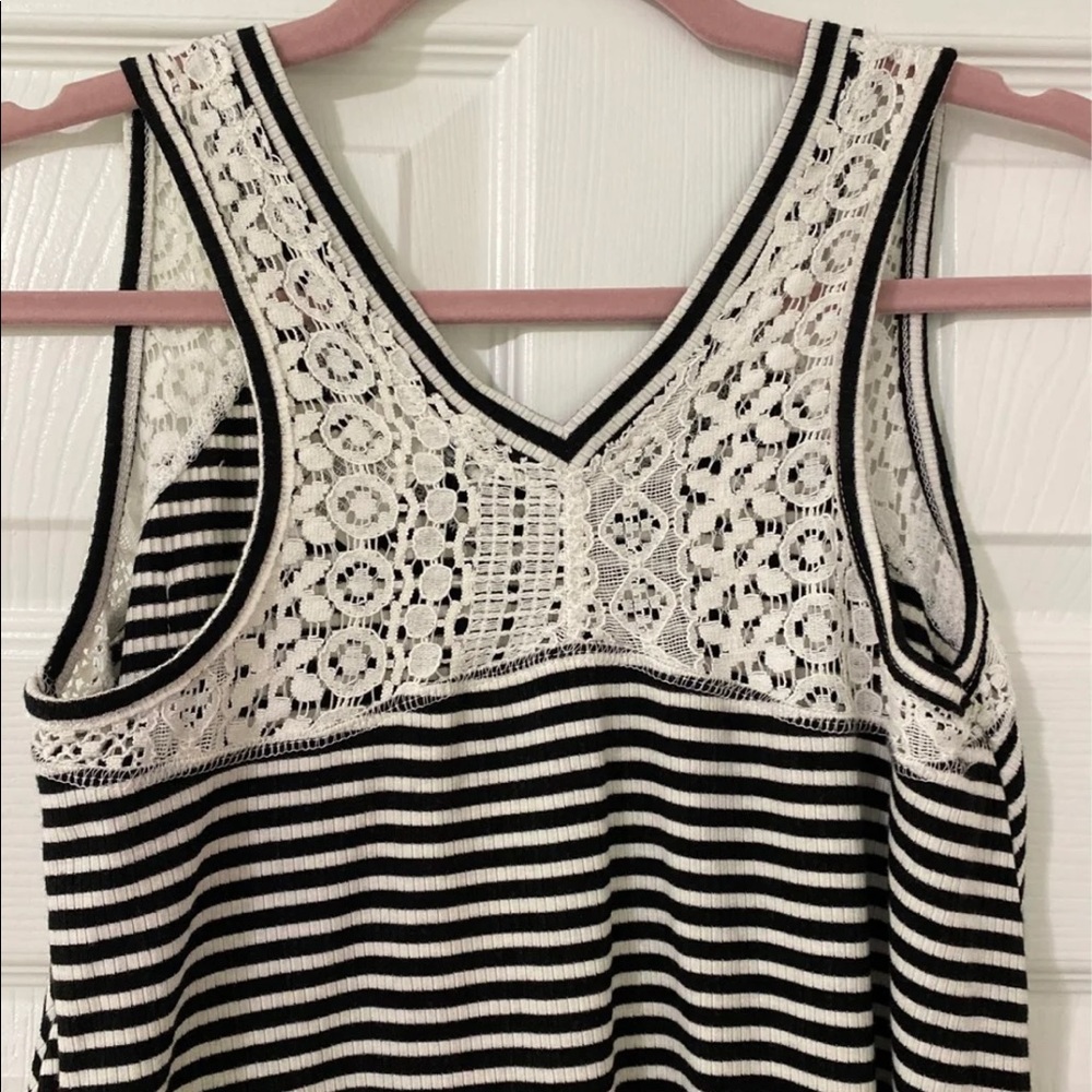 American Rag Cie Striped Tank - Picture 4 of 4